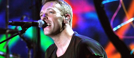 Chris Martin en los Premios Grammy de 2012
