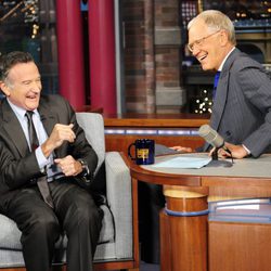 Robin Williams en el programa de David Letterman