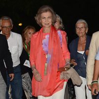 La Reina Sofía en un recital solidario de Mallorca