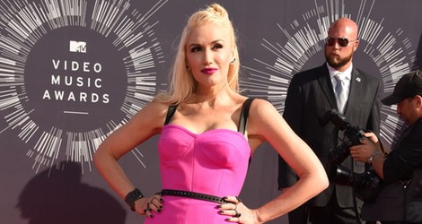 Gwen Stefani en la alfombra roja de los MTV Video Music Awards 2014