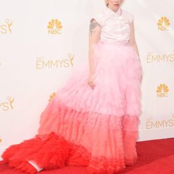 El vestido de Lena Dunham en la alfombra roja de los Emmy 2014