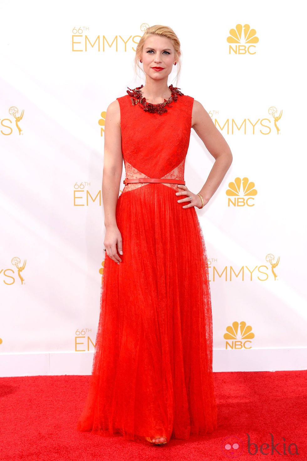 Claire Danes en los Emmys 2014