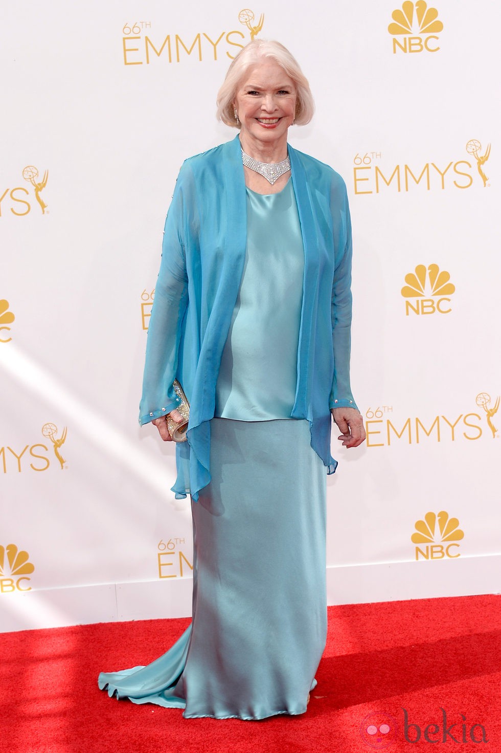Ellen Burstyn en la alfombra roja de los Emmy 2014