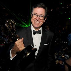 Stephen Colbert en los Premios Emmy 2014