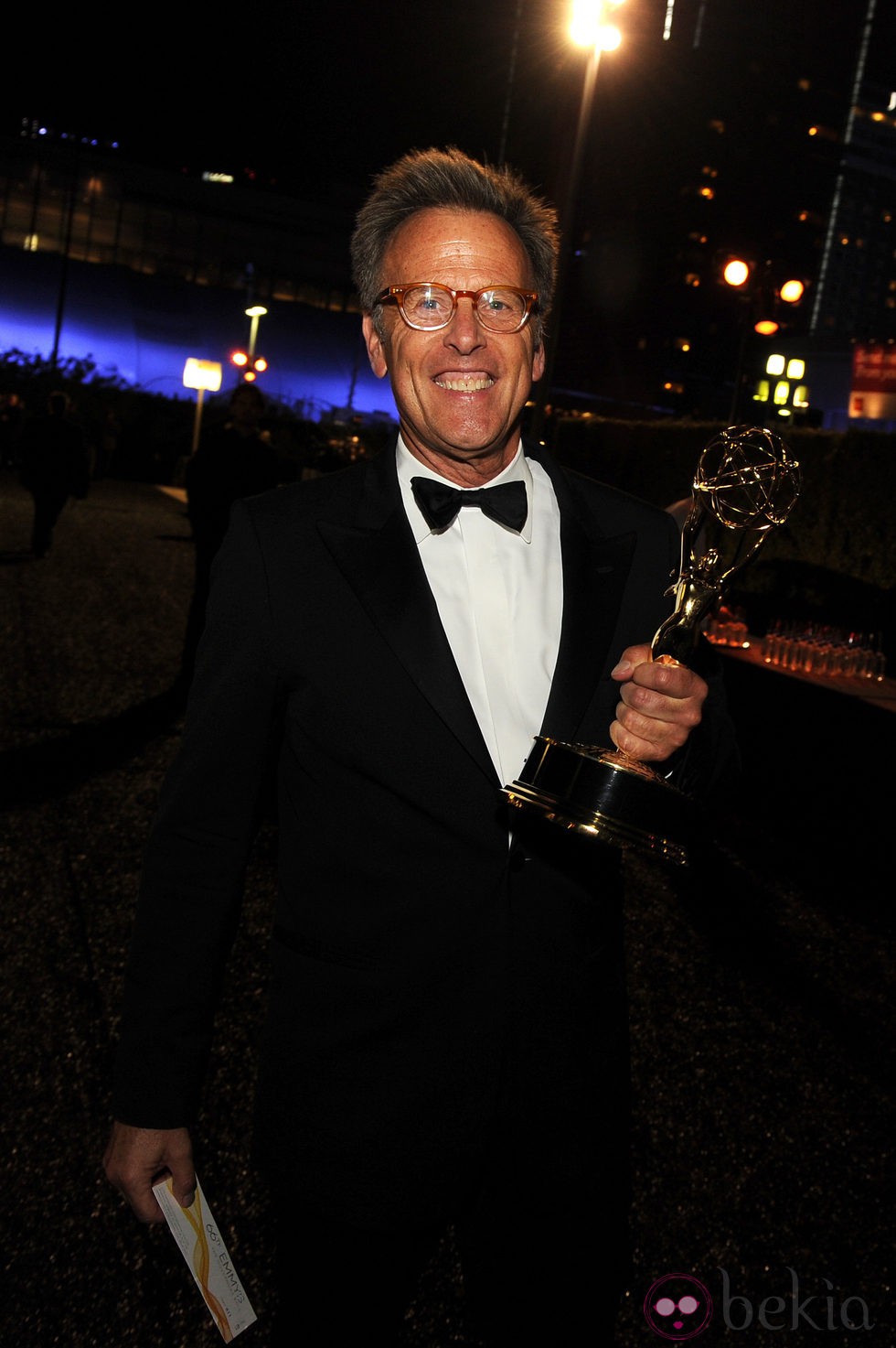 Mark Johnson en los Premios Emmy 2014