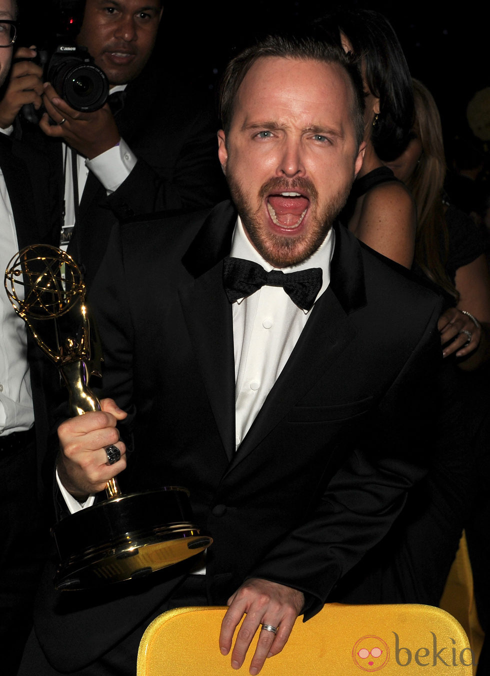 Aaron Paul en los Premios Emmy 2014