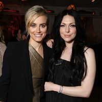 Taylor Schilling y Laura Prepon en la fiesta de Netflix tras los Emmy 2014