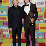 Jim Parsons y Todd Spiewak en la fiesta de HBO tras los Emmy 2014