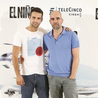 Jesús Castro y Luis Tosar en la presentación de 'El Niño'
