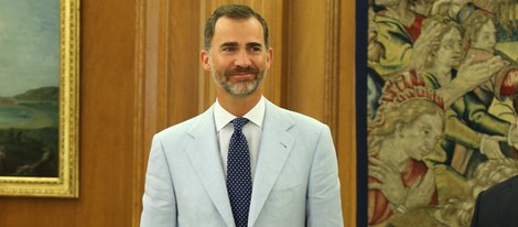 El Rey Felipe retoma su agenda oficial con una audiencia