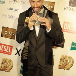 Jesús Martín tras ganar el título de Mr. Gay Pride España 2014