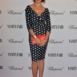 Maria Grazia Cucinotta en la fiesta organizada por Vanity Fair y Chopard en el Festival de Venecia 2014