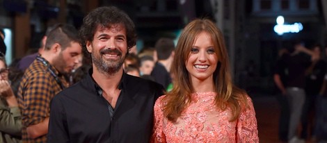 Michelle Jenner y Rodolfo Sancho en el estreno de 'Isabel' en el FesTVal de Vitoria 2014
