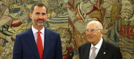 El Rey Felipe recibe en audiencia al presidente del Consejo de Estado