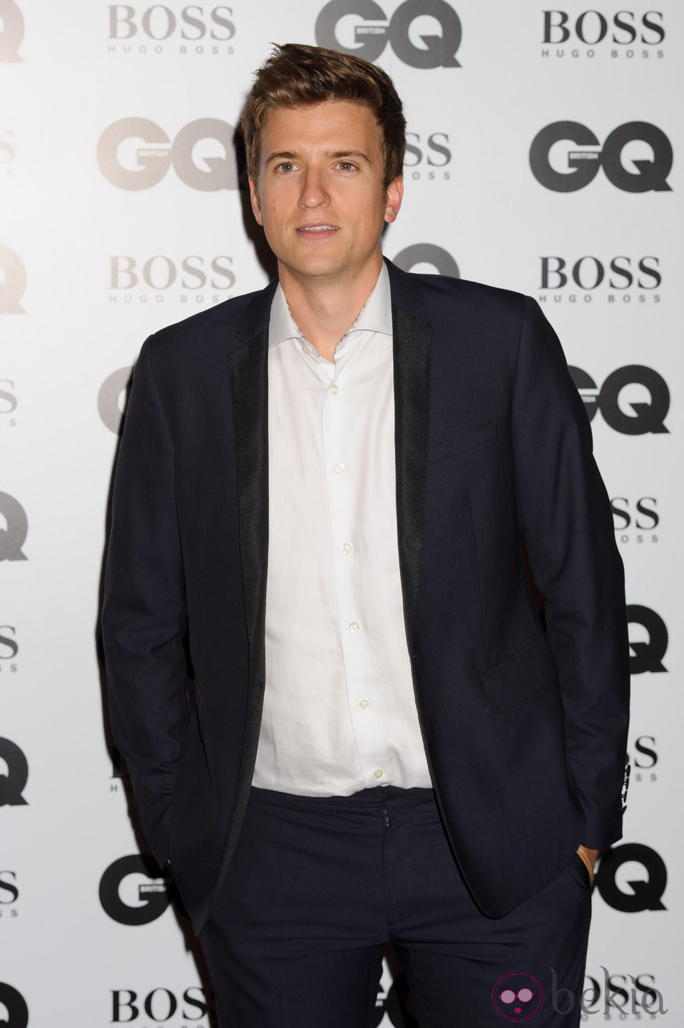 Greg James en los Premios GQ Hombres del Año 2014