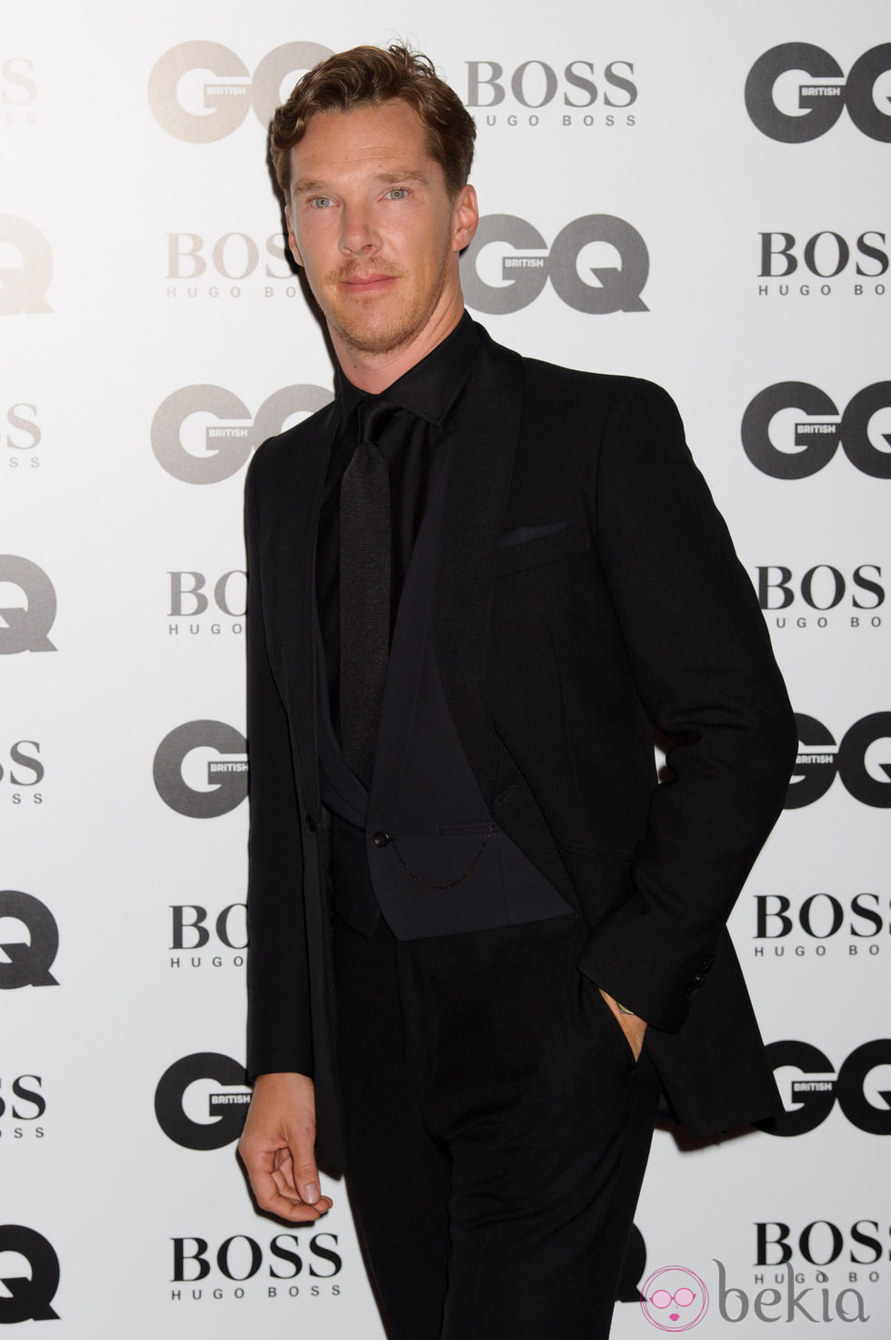 Benedict Cumberbatch en los Premios GQ Hombres del Año 2014