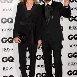 Ringo Starr y Barbara Bach en los Premios GQ Hombres del Año 2014
