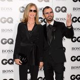 Ringo Starr y Barbara Bach en los Premios GQ Hombres del Año 2014