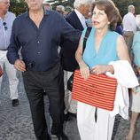 Mario Vargas Llosa y Patricia Llosa en la Corrida Goyesca 2014