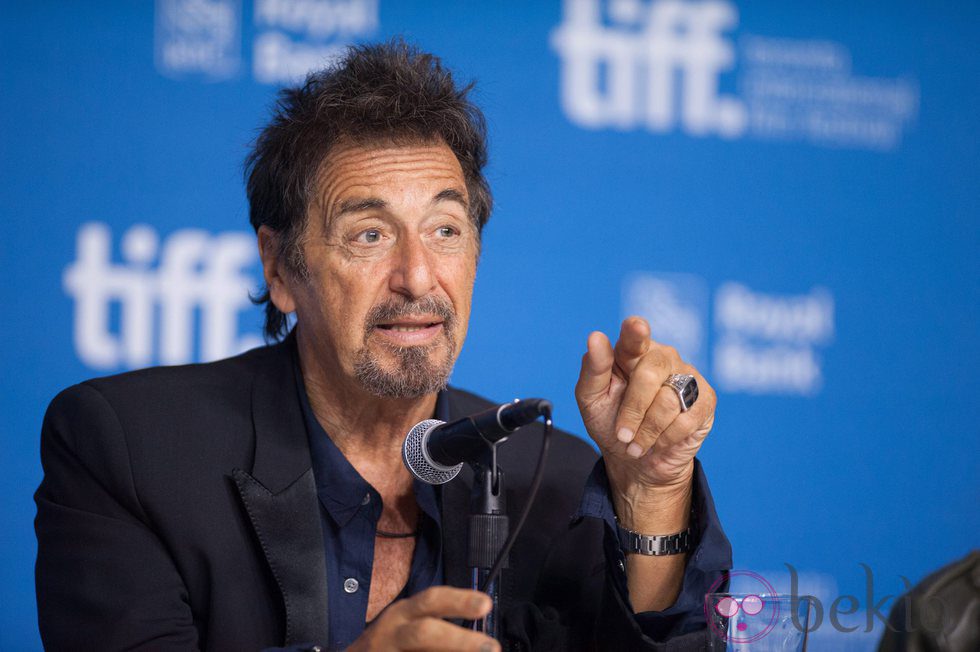 Al Pacino en la presentación de 'Manglehorn' en el Festival de Toronto 2014