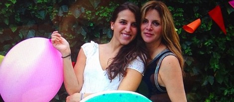 Núria Soler celebra su baby shower con su hija Carlota Fàbregas