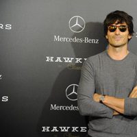 Andrés Velencoso presenta un nuevo modelo de gafas en la Mercedes-Benz Living