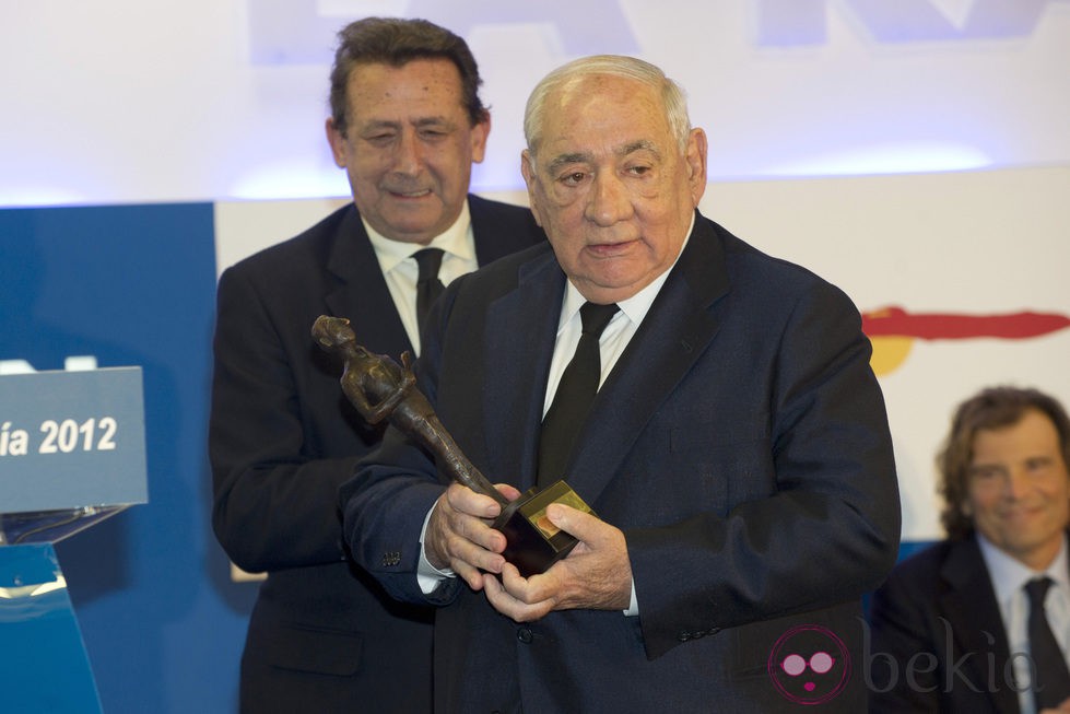 Isidoro Álvarez durante la entrega de Premios Alfonso Ussía 2012
