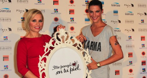 Soraya Arnelas y Laura Sánchez presentan la campaña 'Me pongo en tu piel'