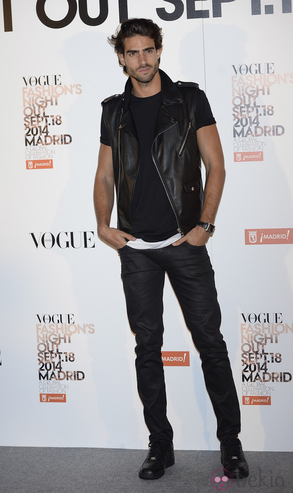 Juan Betancourt en la Vogue Fashion's Night Out Madrid 2014