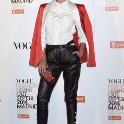 Megan Montaner en la Vogue Fashion's Night Out Madrid 2014