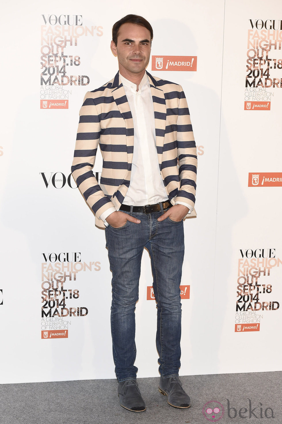 Ion Fiz en la Vogue Fashion's Night Out Madrid 2014