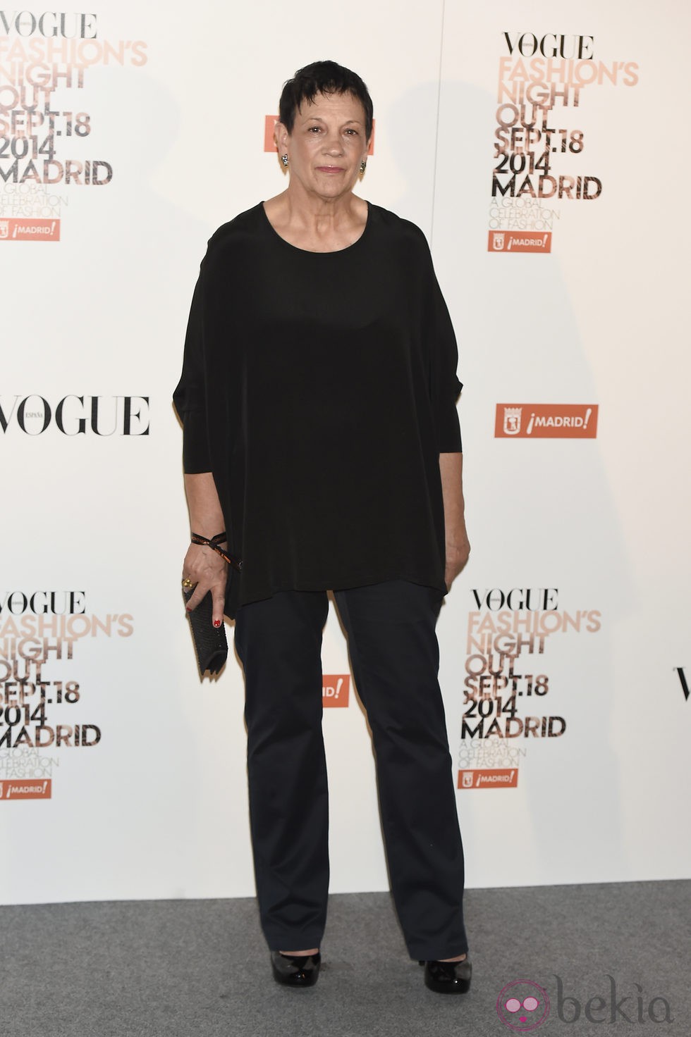 Kina Fernández en la Vogue Fashion's Night Out Madrid 2014