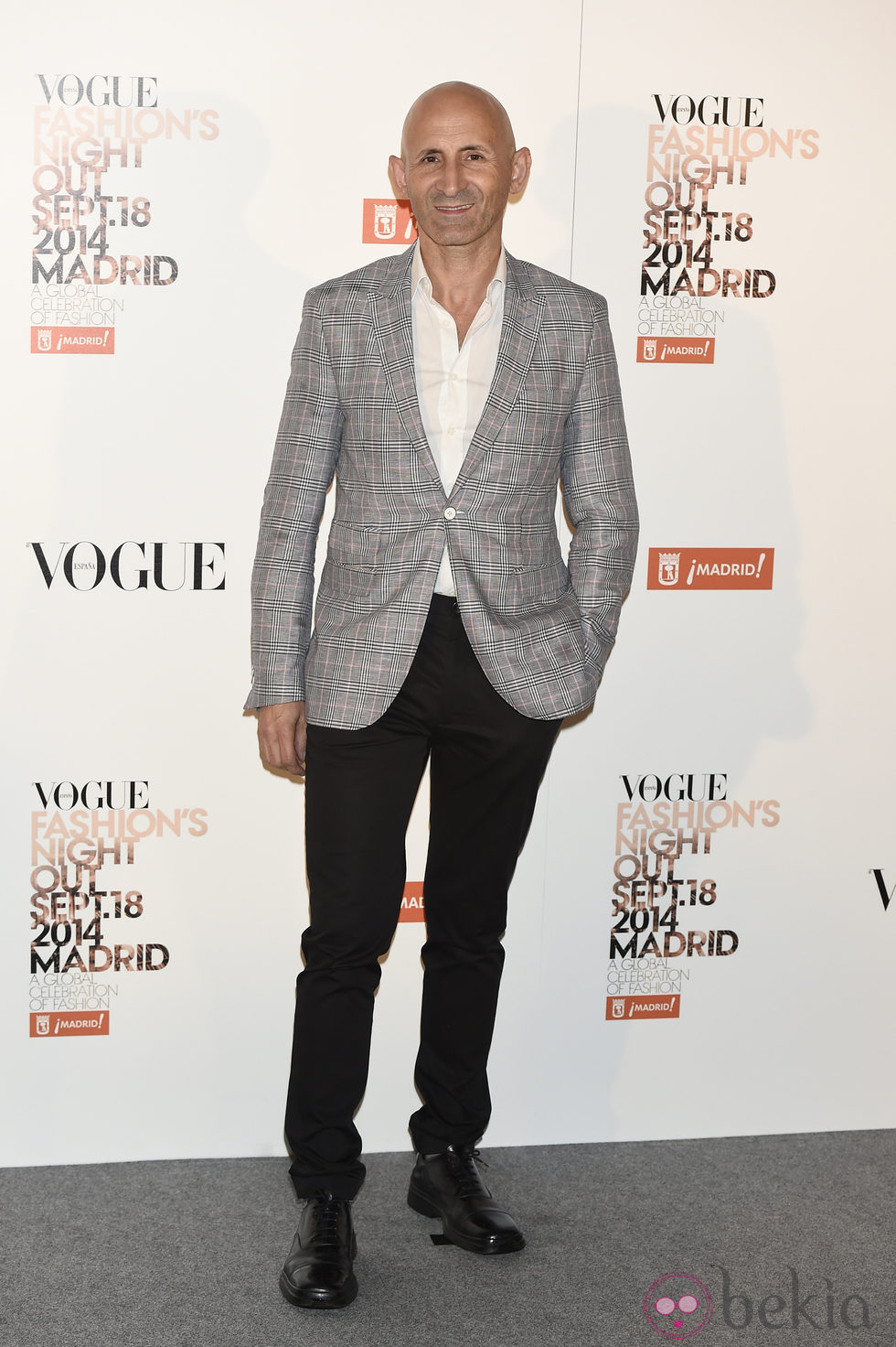 Modesto Lomba en la Vogue Fashion's Night Out Madrid 2014