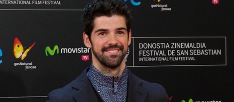 Miguel Ángel Muñoz en la gala inaugural del Festival de San Sebastián 2014