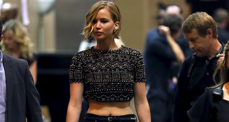 Jennifer Lawrence acude al iHeartRadio Music Festival 2014