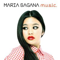 María Sagana en la portada de su álbum M.U.S.I.C.