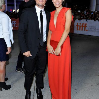 Claudia Traisac y Josh Hutcherson en el Festival de Cine de Toronto 2014