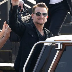 Bono en la boda de George Clooney y Amal Alamuddin