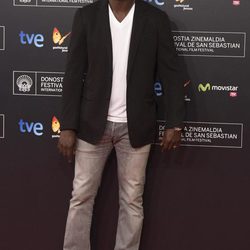 Omar Sy en la gala de clausura del Festival de San Sebastián 2014