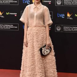 Leticia Dolera en la gala de clausura del Festival de San Sebastián 2014