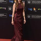 María Valverde en la gala de clausura del Festival de San Sebastián 2014