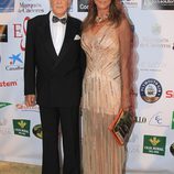 Jaime Ostos y María Ángeles Grajal en los Premios Escaparate de Sevilla