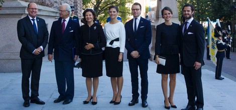 La Familia Real Sueca y Sofia Hellqvist en la apertura del Parlamento 2014