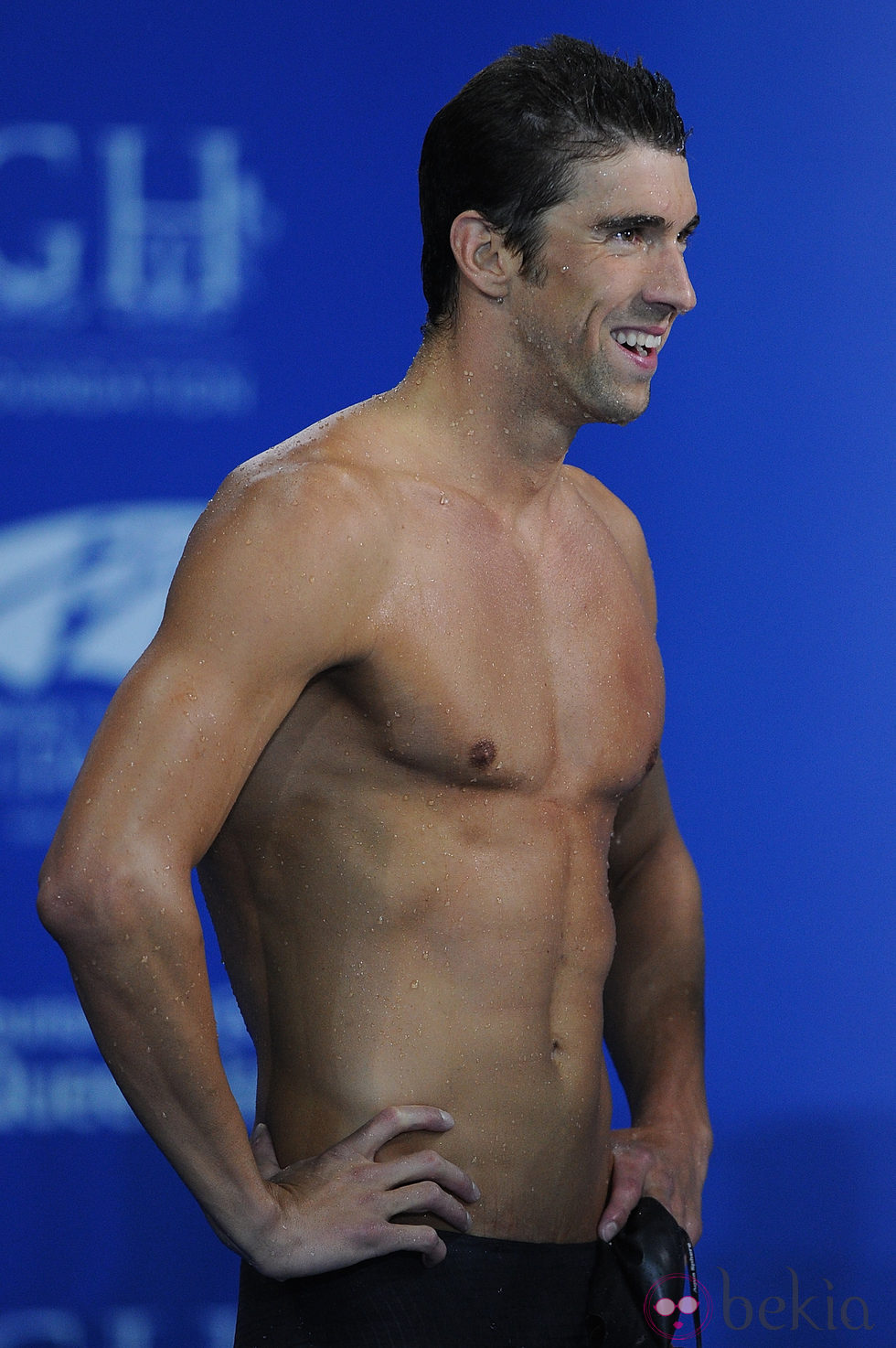 Michael Phelps en el campeonato de Pan Pacific de Australia