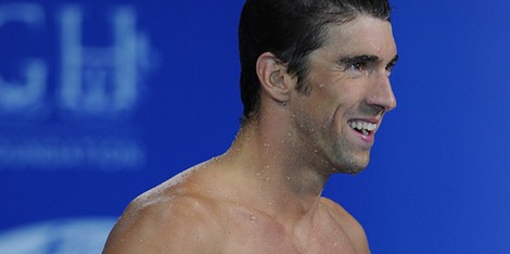 Michael Phelps en el campeonato de Pan Pacific de Australia