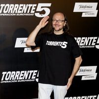 Santiago Segura en el estreno de 'Torrente 5: Operación Eurovegas' en Madrid