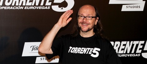 Santiago Segura en el estreno de 'Torrente 5: Operación Eurovegas' en Madrid