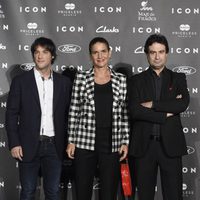 Jordi Cruz, Samantha Vallejo Nájera y Pepe Rodríguez en los Premios Icon 2014