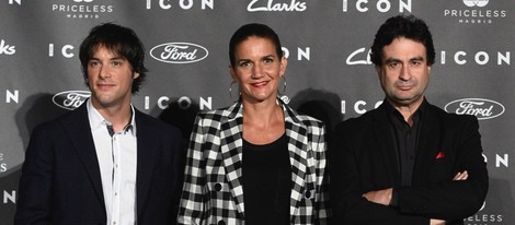 Jordi Cruz, Samantha Vallejo Nájera y Pepe Rodríguez en los Premios Icon 2014