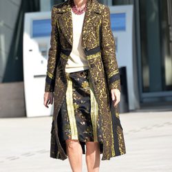 Anna Wintour en el desfile de Louis Vuitton en la Semana de la Moda de París primavera/verano 2015